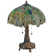 Tiffany Laburnum Table Lamp - Meyda 139607