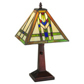 Craftsman/Mission Prairie Wheat Table Lamp - Meyda 139973