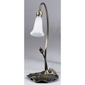 Victorian Pond Lily Accent Lamp - Meyda 14043