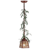 Rustic Valley View Pine Branch LED 5.5