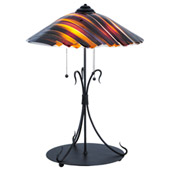Contemporary Metro Fusion Marina Table Lamp - Meyda 144649