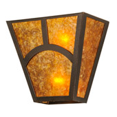 Craftsman/Mission Hill Top Wall Sconce - Meyda 147764