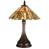 Tiffany Jadestone Delta Accent Table Lamp - Meyda Tiffany 18868