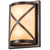 Whitewing 9" Wide Wall Sconce - Meyda 190543
