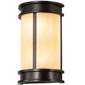 Wyant 10" Wide Pocket Lantern Wall Sconce - Meyda 210234