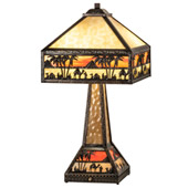 Craftsman/Mission Camel 26" High Table Lamp - Meyda 217641