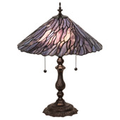Jadestone Willow 21" High Table Lamp - Meyda 218128