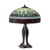 Tiffany Candice 30" High Table Lamp - Meyda 229128