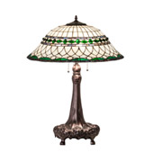 Tiffany Roman 31" High Table Lamp - Meyda 230467