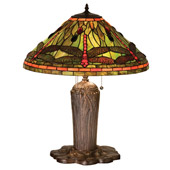 Tiffany Dragonfly Table Lamp - Meyda 26680