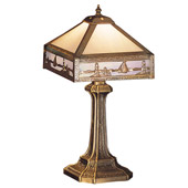 Novelty Sailboat Accent Lamp - Meyda 26836