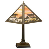 Tiffany Camel Caravan Accent Lamp - Meyda Tiffany 26843