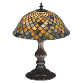 Tiffany Fishscale Table Lamp - Meyda Tiffany 27170