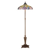 Tiffany Wisteria Floor Lamp - Meyda 30451