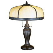 Craftsman/Mission Arts & Crafts Dome Table Lamp - Meyda 31278