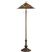 Tiffany Pond Lily Floor Lamp - Meyda 32301