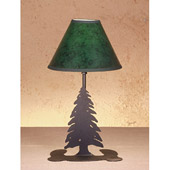Rustic Pine Tree Table Lamp - Meyda Tiffany 49810