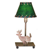 Rustic Deer Accent Table Lamp - Meyda Tiffany 50611