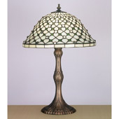 Tiffany Diamond and Jewel Table Lamp - Meyda Tiffany 52010