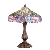 Tiffany Classic Wisteria Medium Table Lamp - Meyda Tiffany 52135
