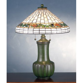 Craftsman/Mission Bungalow Pine Cone Table Lamp - Meyda 71437