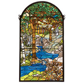 Tiffany Waterbrooks Stained Glass Window - Meyda 77530