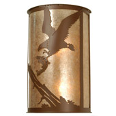 Rustic Strike Of The Eagle Wall Sconce - Meyda 81493