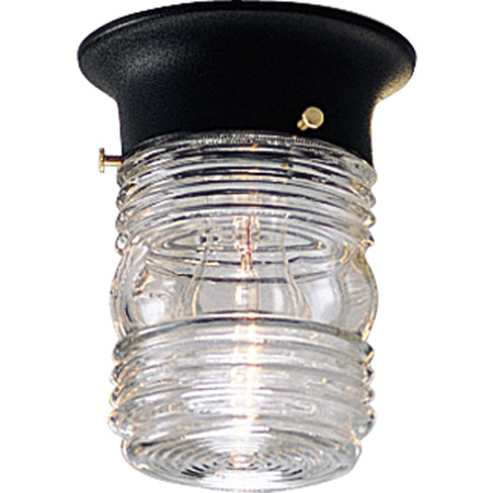 Progress Lighting P5603-31 Utility Lantern Outdoor Flush Mount Ceiling Fixture