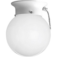 Progress Lighting P3605-30SW Glass Globes Flush Mount Ceiling Fixture