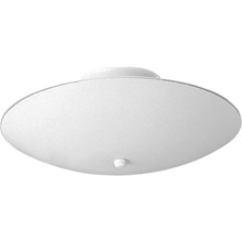 Progress Lighting P4610-30 Round Glass Semi-Flush Ceiling Fixture