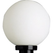 Contemporary Acrylic Globe Outdoor Post Lantern - Progress Lighting P5478-60