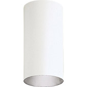 Contemporary Cylinder Outdoor Flush Mount Ceiling Fixture - Progress Lighting P5741-30