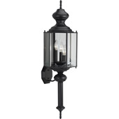 Classic/Traditional BrassGUARD Lantern Outdoor Wall Mount Fixture - Progress Lighting P5831-31