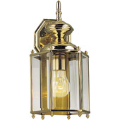 Classic/Traditional BrassGUARD Lantern Outdoor Wall Mount Lantern - Progress Lighting P5832-10