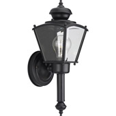 Classic/Traditional BrassGUARD Lantern Outdoor Wall Mount Fixture - Progress Lighting P5846-31