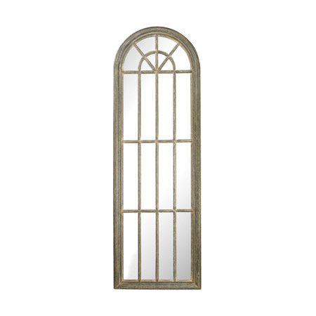 ELK Home 6100-007 Arched Window Full Length Pane Mirror