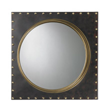 ELK Home 51-004 Porthole Metal Frame Rivet Mirror
