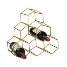 ELK Home 51-026 Angular Study Hexagonal Wine Rack