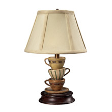 ELK Home 93-10013 Stacked Tea Cups Mini Accent Lamp