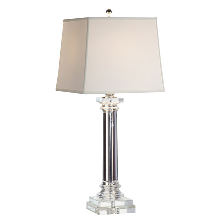 Wildwood 22231 Crystal Round Column Table Lamp