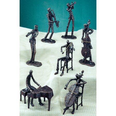 Wildwood 392348 Orchestra Statues (7 Pieces)