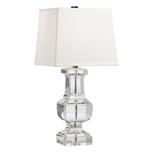 Wildwood 22233 Crystal Square Urn Table Lamp