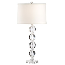 Wildwood 22245 Crystal Discs And Discs Table Lamp