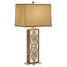 Wildwood 60259 Mirrored Column Table Lamp