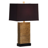 Contemporary Stacks of Slats Table Lamp - Wildwood 46766-2