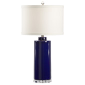Contemporary Edith Table Lamp - Royal Blue - Wildwood 46957