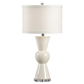 Contemporary Mildred Table Lamp - Eggshell - Wildwood 46961