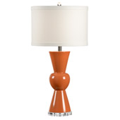 Contemporary Mildred Table Lamp - Orange - Wildwood 46963