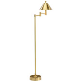 Transitional Ashbourne Floor Lamp - Gold - Wildwood 60395