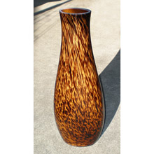 Elk Lighting 520-ES-C Blown Glass Coffee Color Oval Vase